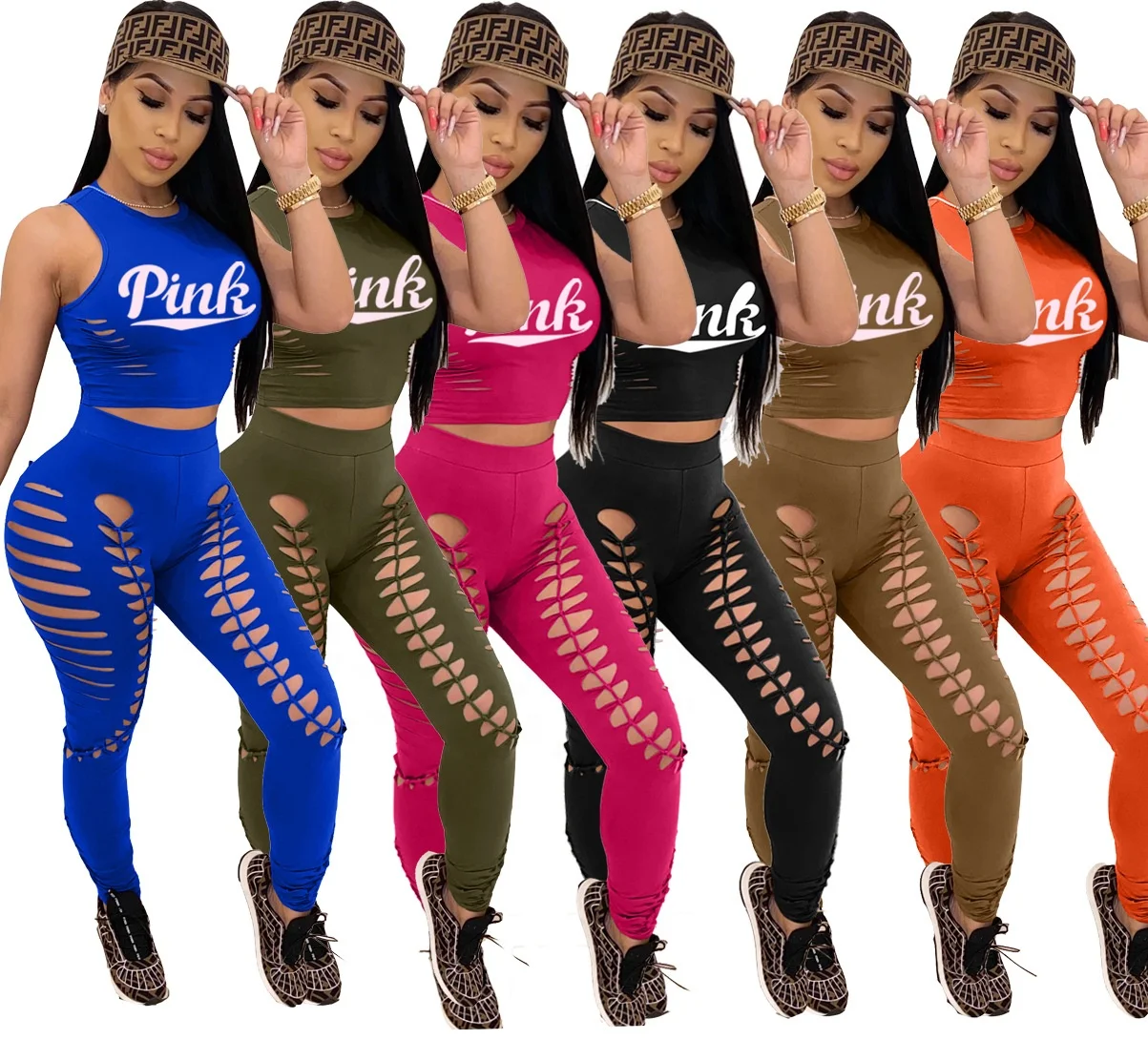 Pink Women's fashion hole-breaking flower two piece set spring Tracksuits Women Clothing letter print sweatsuit women streetwear
Pink Women's fashion hole-breaking flower two piece set spring Tracksuits Women Clothing letter print sweatsuit women streetwear