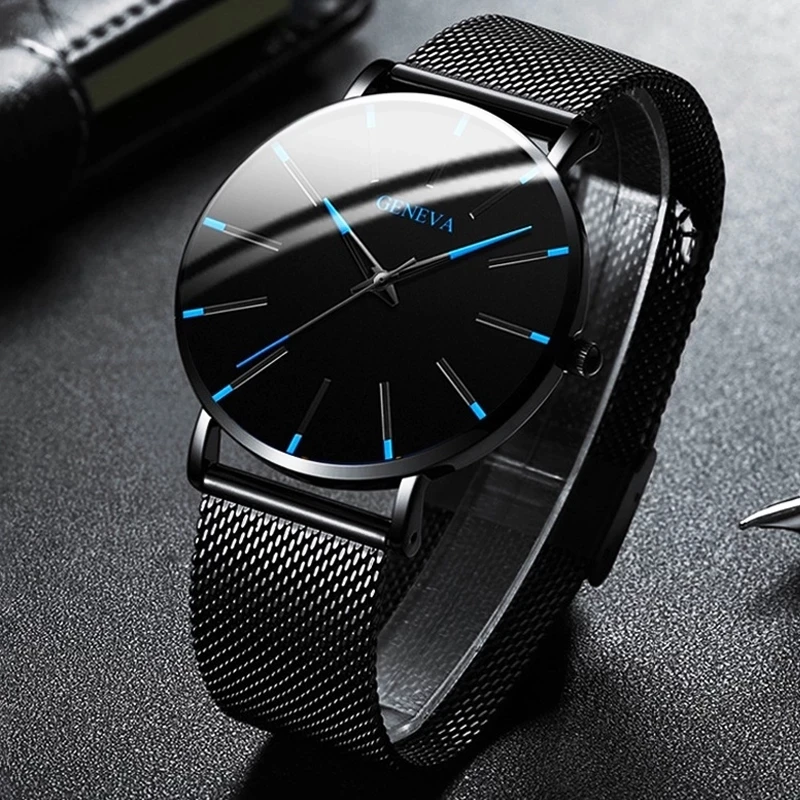 Top Ranking Men's Fashion Quartz Watch with Stainless Steel Mesh Band Sport Casual Military Watches Factory Direct Sale relojes, 52 colors
Top Ranking Men's Fashion Quartz Watch with Stainless Steel Mesh Band Sport Casual Military Watches Factory Direct Sale relojes, 52 colors