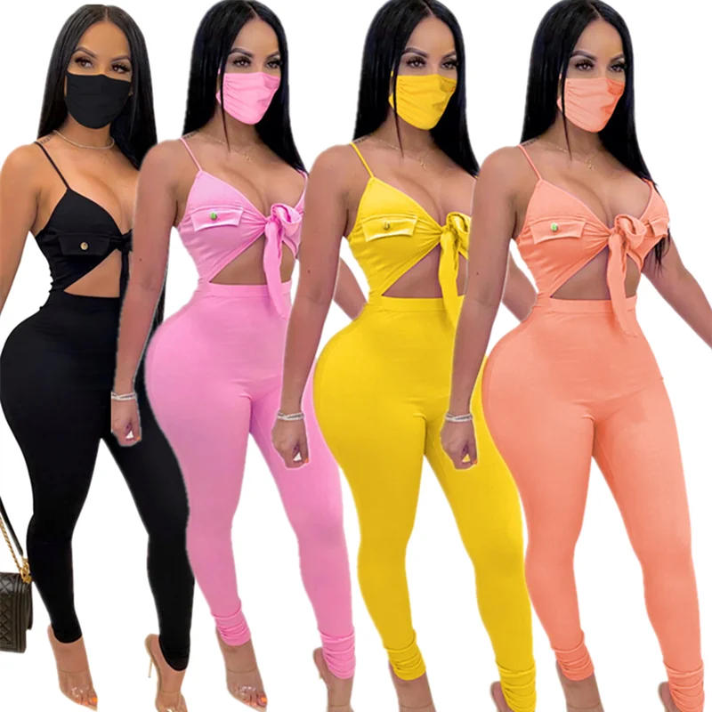 ASSUN Wholesale Solid Backless Stacked Pant Draped Ladies One Piece Jumpsuits And Rompers Women's Full Length Bodysuits Summer
ASSUN Wholesale Solid Backless Stacked Pant Draped Ladies One Piece Jumpsuits And Rompers Women's Full Length Bodysuits Summer