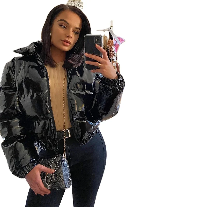 Ladies Women Custom Shiny Neon Green Leather Cropped Plus Size Women Winter Fashion Girls bubble coats for women
Ladies Women Custom Shiny Neon Green Leather Cropped Plus Size Women Winter Fashion Girls bubble coats for women