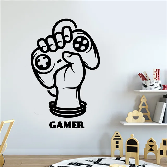 Pure Color Waterproof Hand-held Gamepad with Transfer Film Wall Stickers Game Carved Wallpaper, As picture
Pure Color Waterproof Hand-held Gamepad with Transfer Film Wall Stickers Game Carved Wallpaper, As picture