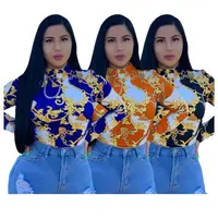 10061NA Stylish New Round Neck Print 3 Colors Casual Long Sleeve Blouses Women 2020 Autumn
10061NA Stylish New Round Neck Print 3 Colors Casual Long Sleeve Blouses Women 2020 Autumn