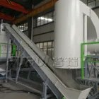 PET Plastic recycling crushing washing line for PET bottle to flakes