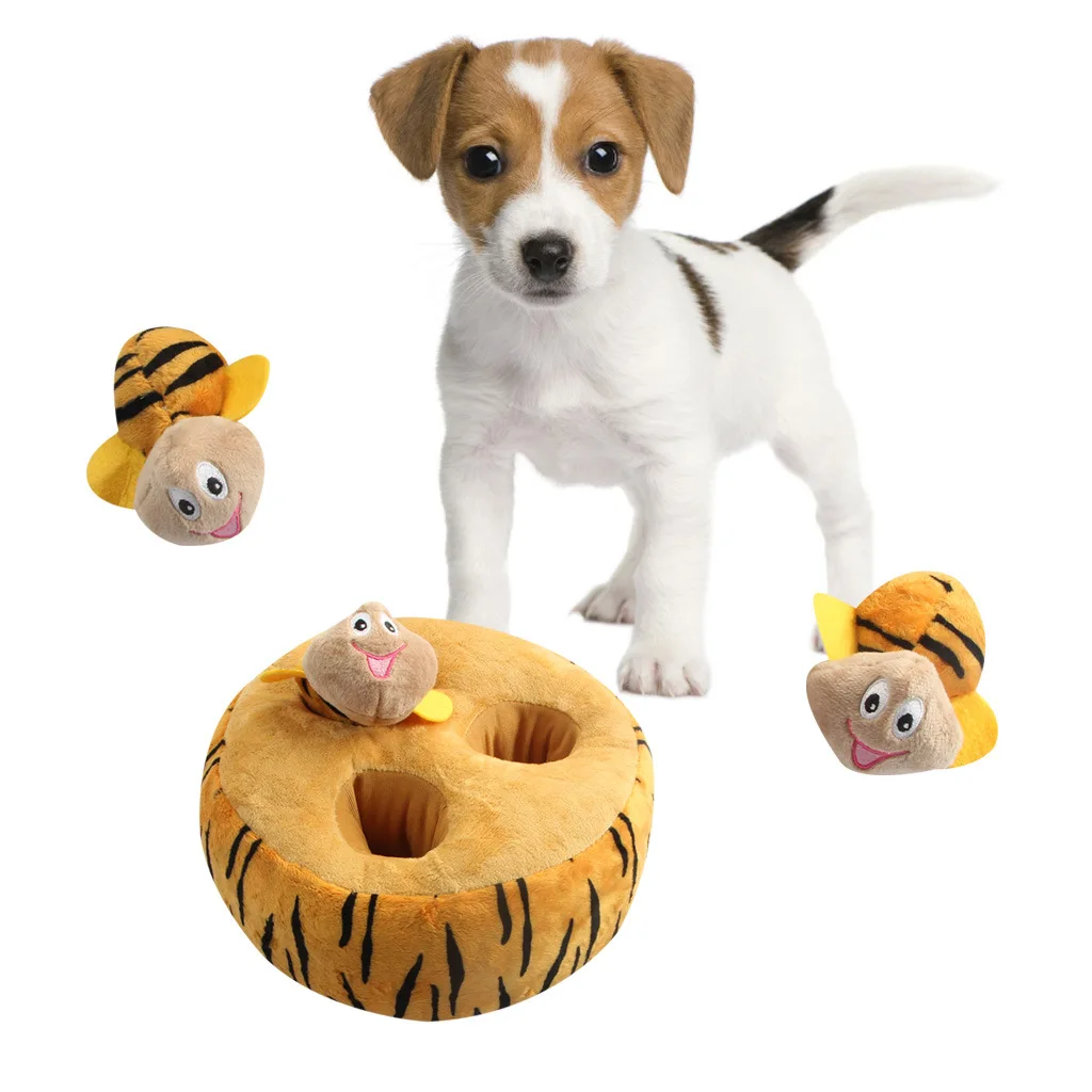 Factory customizes the most creative new pet hissing bee dog bite toy, As photos
Factory customizes the most creative new pet hissing bee dog bite toy, As photos