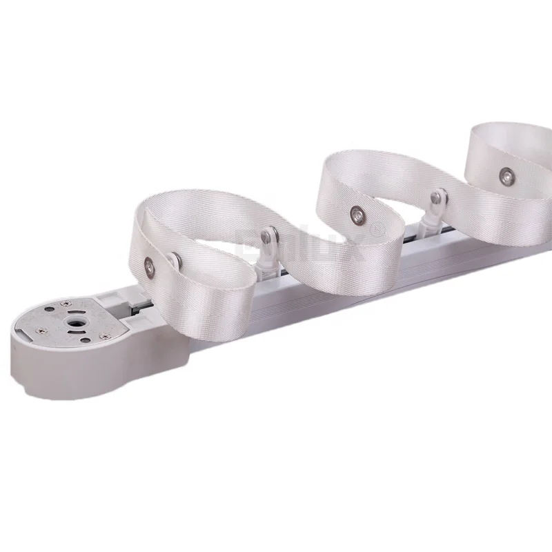 Emlux Ripple Fold Curtain Track applicable to automatic wave shape sliding electric curtain rails, White
Emlux Ripple Fold Curtain Track applicable to automatic wave shape sliding electric curtain rails, White