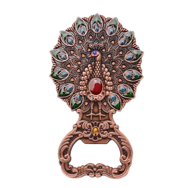 Wholesale Multi Function Creative Brass Gold Peacock Artware Beer Bottle Opener, As shown in the figure
Wholesale Multi Function Creative Brass Gold Peacock Artware Beer Bottle Opener, As shown in the figure