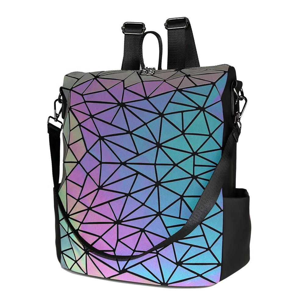 wholesale Large Reflective holographic Geometric Backpack for Unisex, Customized color
wholesale Large Reflective holographic Geometric Backpack for Unisex, Customized color