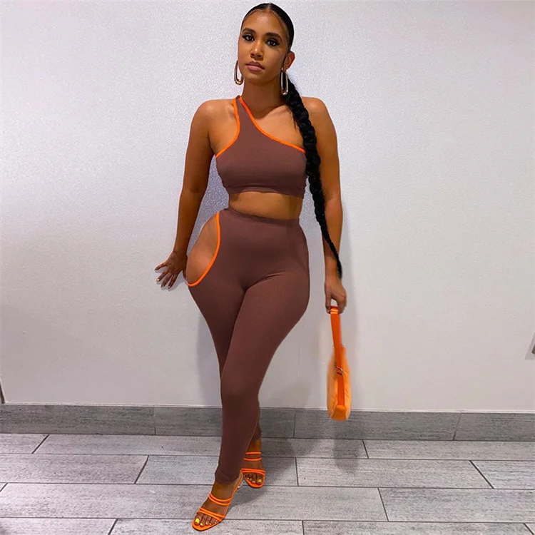 Women 2021 New Clothing Fashion Slim Design one shoulder bodycon women two piece short set
Women 2021 New Clothing Fashion Slim Design one shoulder bodycon women two piece short set