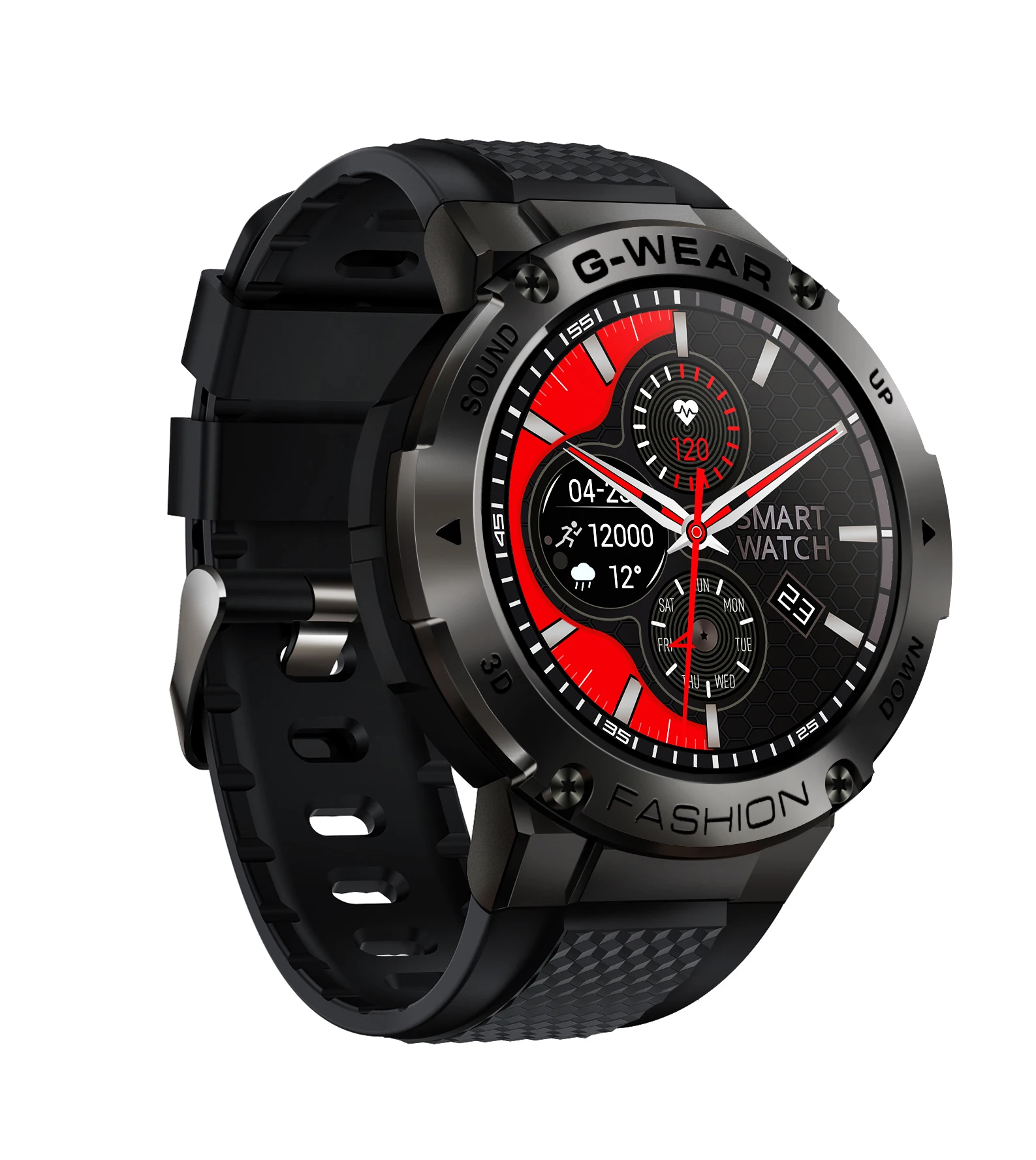 360mAh Big Battery Premium Dial Call Dual UI Smart Watch Outdoor Sport Style Game Play Smartwatch K28H
360mAh Big Battery Premium Dial Call Dual UI Smart Watch Outdoor Sport Style Game Play Smartwatch K28H