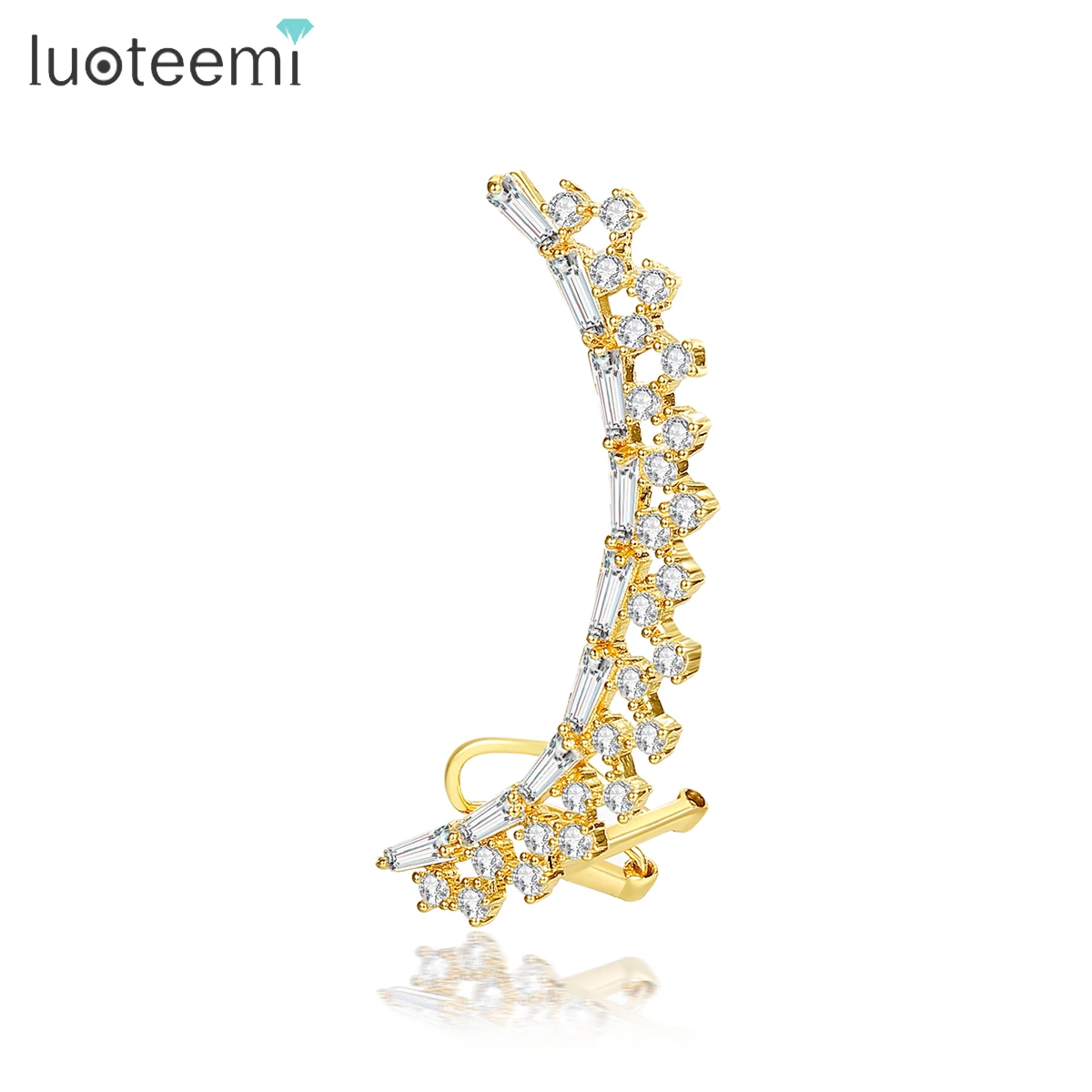LUOTEEMI Modern Luxury Diamond Woman Bohemian 2023 Charm Climber Climbing Earring For Girls Fashion
LUOTEEMI Modern Luxury Diamond Woman Bohemian 2023 Charm Climber Climbing Earring For Girls Fashion