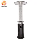 Outdoor round square steel tube with table heater