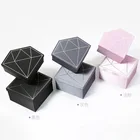 Factory direct supply diamond shaped handmade soap Christmas gift cardboard box for floral packaging 2 pcs set