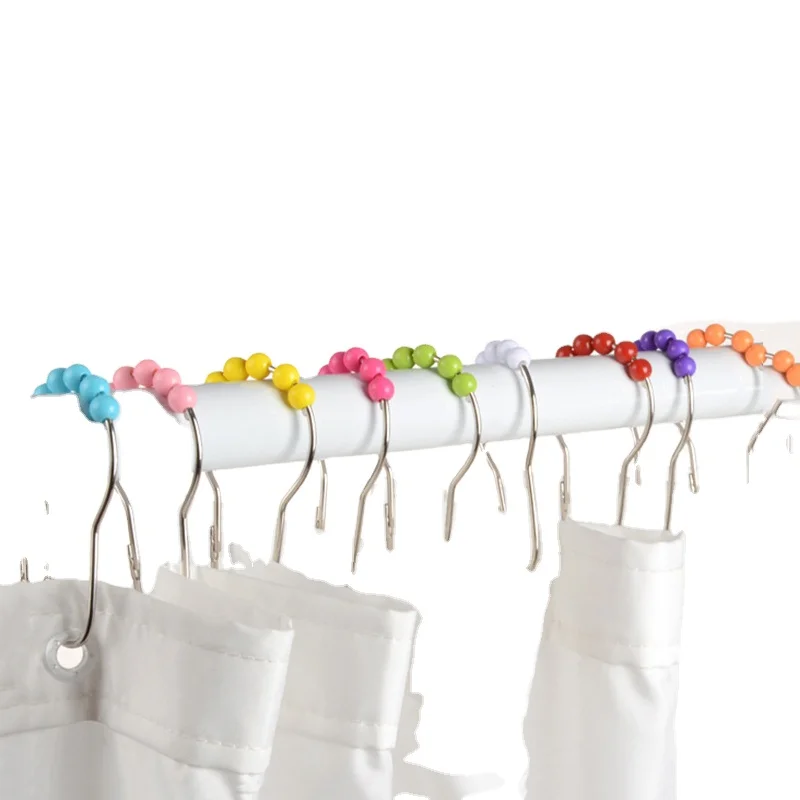 Shower Bathroom Metal Curtain Hooks Stainless Steel Curtain Rings Bathroom Rods Curtain holder
Shower Bathroom Metal Curtain Hooks Stainless Steel Curtain Rings Bathroom Rods Curtain holder