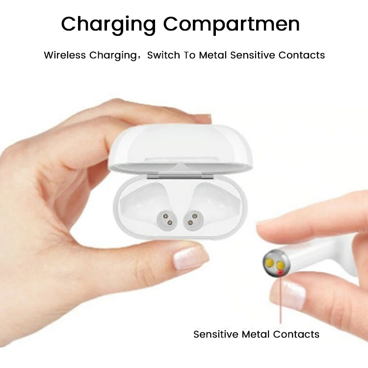 Somostel TWS i88 True Wireless Stereo Earbuds Bluetooth earphohne with wireless charging headphone for iphone - ANKUX.COM