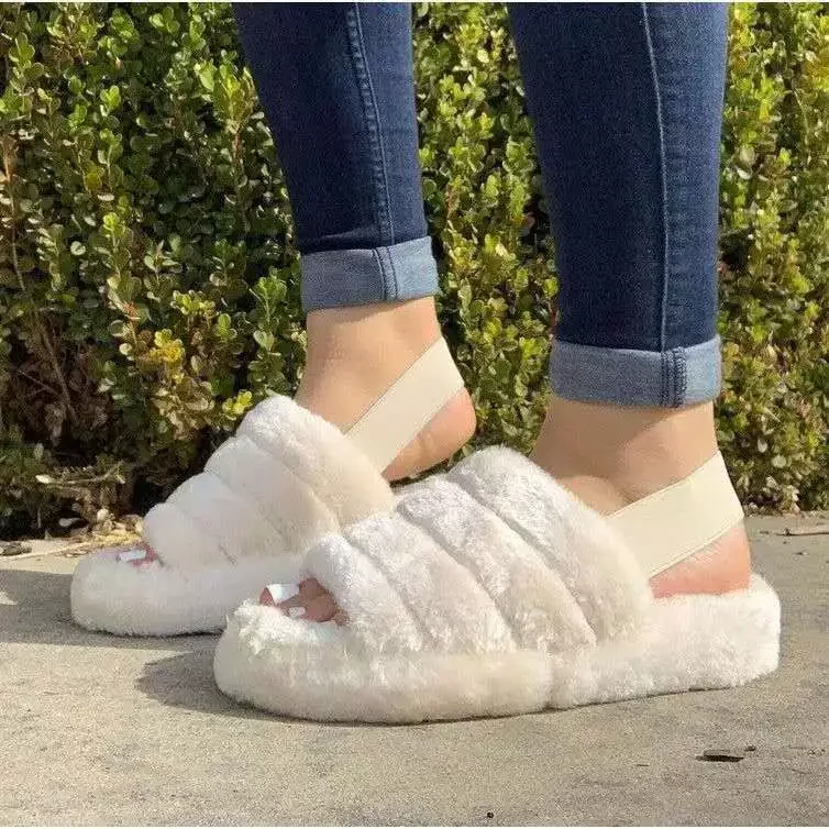 2021 most popular fur slippers fur sandals fashion high quality fur slippers, Customized color
2021 most popular fur slippers fur sandals fashion high quality fur slippers, Customized color