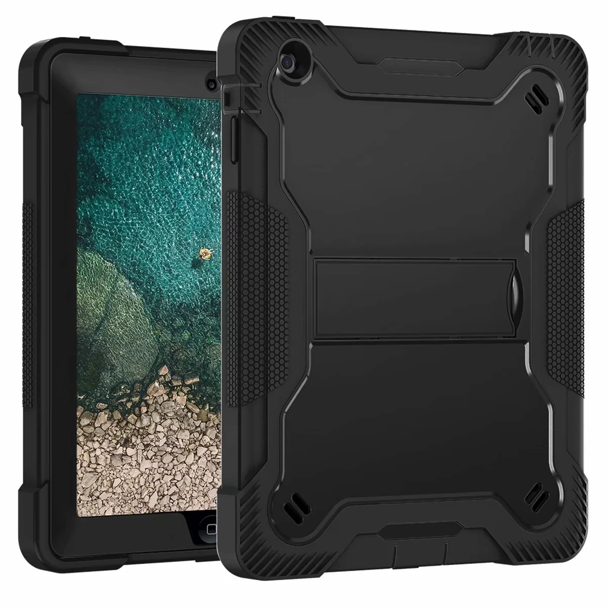 Defender Tablet Case for iPad 2 3 4 9.7 inch with Kickstand Heavy Duty Shockproof Stand Tablet Cover
Defender Tablet Case for iPad 2 3 4 9.7 inch with Kickstand Heavy Duty Shockproof Stand Tablet Cover