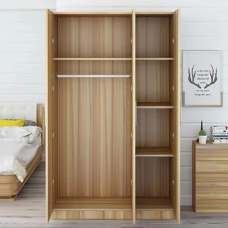 China Furnitures Supplier promotion  price New portable multi use bedroom furniture wall hotel cheap  wardrobe design