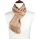 Men Fashion OEM Viscose Cashmere Crinkle Rayon Cotton Scarf