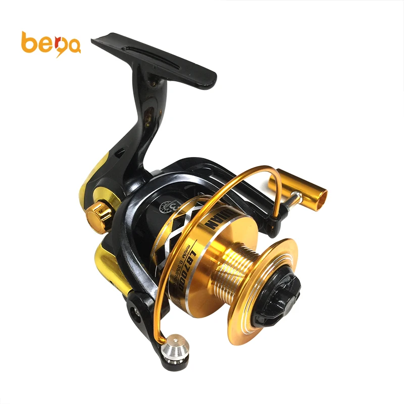 LB 13BB 2000-7000 Series New Design Wholesale Metal Spoon Aluminum Spinning Fishing Wheel China Fishing Shop Reels, Yellow/black, customizable
LB 13BB 2000-7000 Series New Design Wholesale Metal Spoon Aluminum Spinning Fishing Wheel China Fishing Shop Reels, Yellow/black, customizable