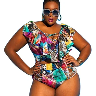 2020 plus size women swimwear mult color XXXXXL sexy bikinis two piece swimsuit, Total 4 colors
2020 plus size women swimwear mult color XXXXXL sexy bikinis two piece swimsuit, Total 4 colors