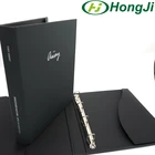 File Folder Document 3 Ring Binder High Quality Business File Paperboard Cover 3 Or 4 Ring Binder Document Folder