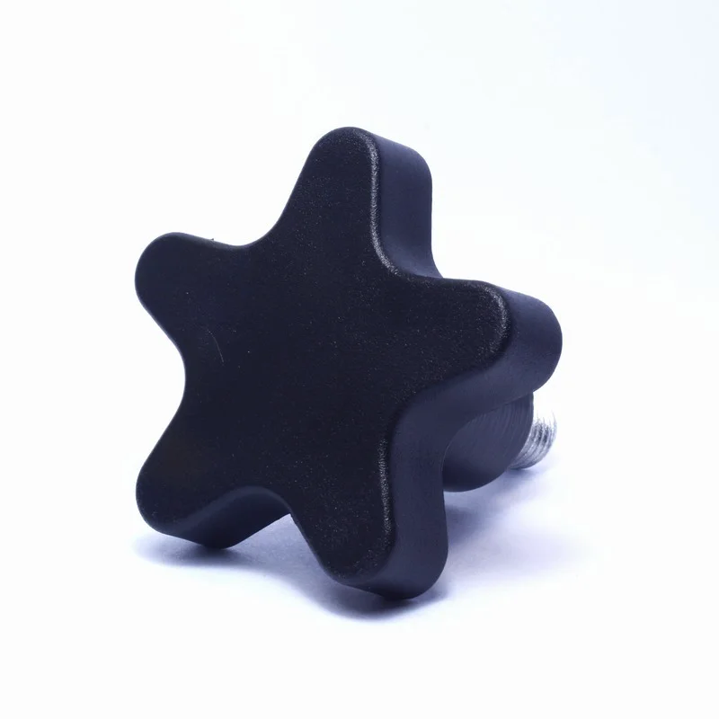 Factory Customization Bakelite Plum Blossom plastic head screws Hand Twist Screws Pentagram Star Handle Plastic Handle Screw
Factory Customization Bakelite Plum Blossom plastic head screws Hand Twist Screws Pentagram Star Handle Plastic Handle Screw