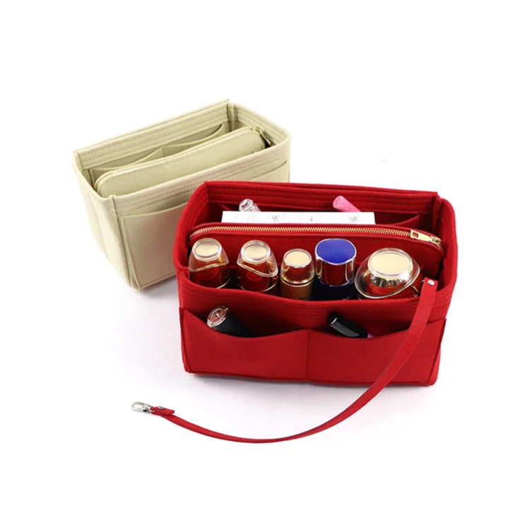 Large capacity ladies felt cosmetic bag multi-function removable tote insert cosmetic felt bag organizer with zipper purse, Red,pink,white,black,light gray,blue
Large capacity ladies felt cosmetic bag multi-function removable tote insert cosmetic felt bag organizer with zipper purse, Red,pink,white,black,light gray,blue