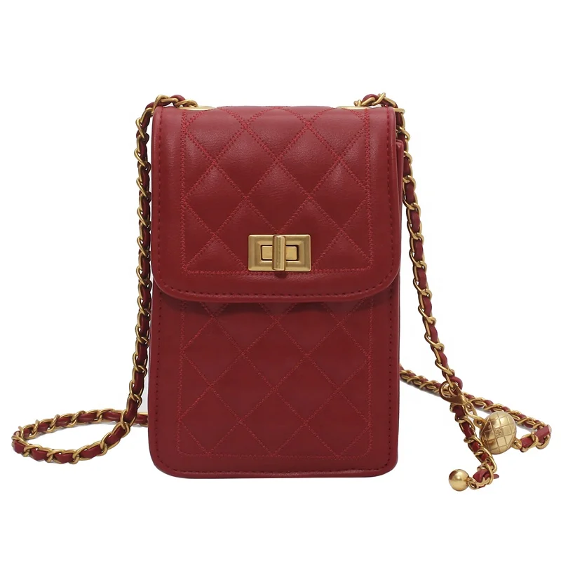 Rhombinger chain bag stylish foreign style ubiquitous mobile phone bag hot style cross-body bag bag for women, 4 colors
Rhombinger chain bag stylish foreign style ubiquitous mobile phone bag hot style cross-body bag bag for women, 4 colors