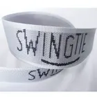 High Strength Recycled 38mm Jacquard Nylon Webbing with Custom Logo for Bag Strap