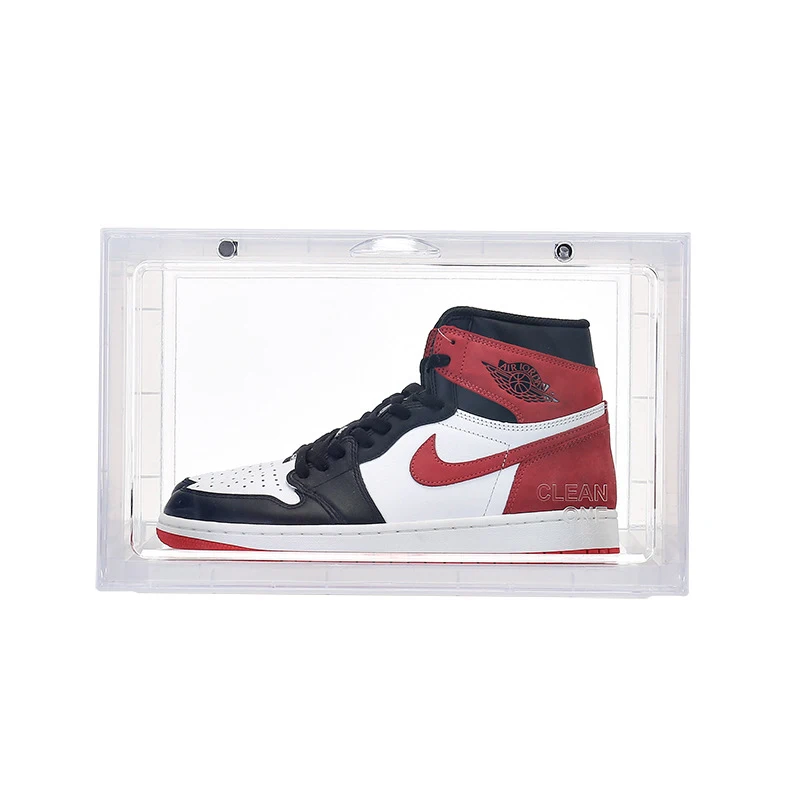 Acrylic sneakers transparent shoe box storage box plastic shoe storage box display cabinet shoe artifact, Transparent color,black white,red,yellow
Acrylic sneakers transparent shoe box storage box plastic shoe storage box display cabinet shoe artifact, Transparent color,black white,red,yellow