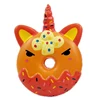Factory Wholesale and Retail PU Squishy Kawaii Unicorn Donut Toys Slow Rising Scented Stress Relief Ball