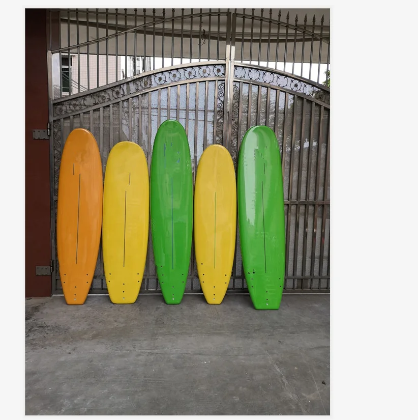 Heat lamination colorful customized design soft top softboard surfboard, Customized color
Heat lamination colorful customized design soft top softboard surfboard, Customized color