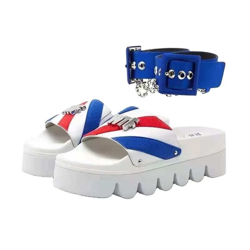 custom logo hot sale Summer casual female high heel sexy thick sole beach flip flops for women
custom logo hot sale Summer casual female high heel sexy thick sole beach flip flops for women