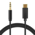 Gold-Plated USB 3.1 Male Type C to 3.5mm Male AUX Jack Car Speaker Audio Cable