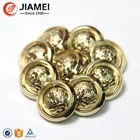 Graphic Customization Hot Sale Manufacturer Custom Military Uniform Metal Buttons for Clothing