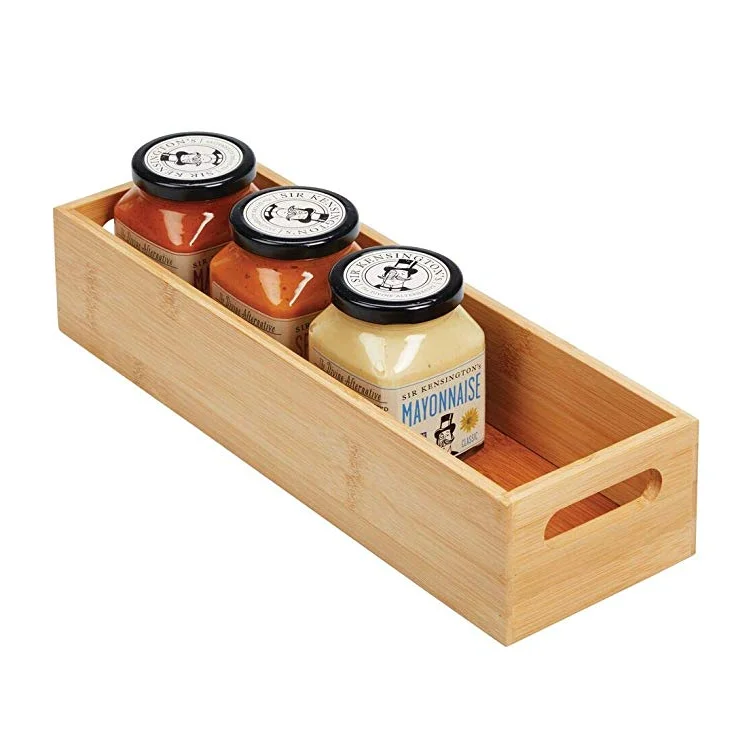 Slim Bamboo Kitchen Cabinet & Tray - Storage Bin for Cutlery, Cooking Utensils, Gadgets Natural Wood
Slim Bamboo Kitchen Cabinet & Tray - Storage Bin for Cutlery, Cooking Utensils, Gadgets Natural Wood