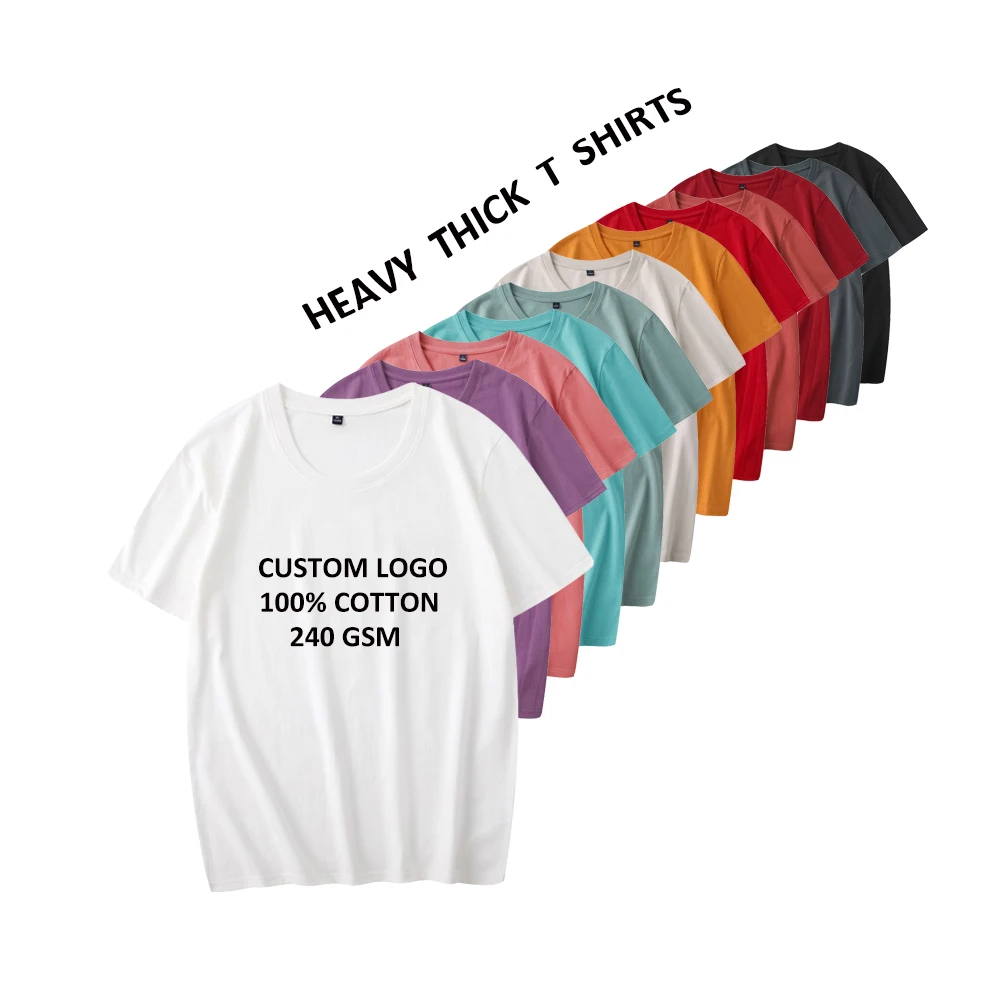 Men Clothing Good Quality Breathable 100% Cotton T-Shirts Heavy Thick White Basic O-Neck Tshirt Custom For Tall Big Men, Multi colors
Men Clothing Good Quality Breathable 100% Cotton T-Shirts Heavy Thick White Basic O-Neck Tshirt Custom For Tall Big Men, Multi colors