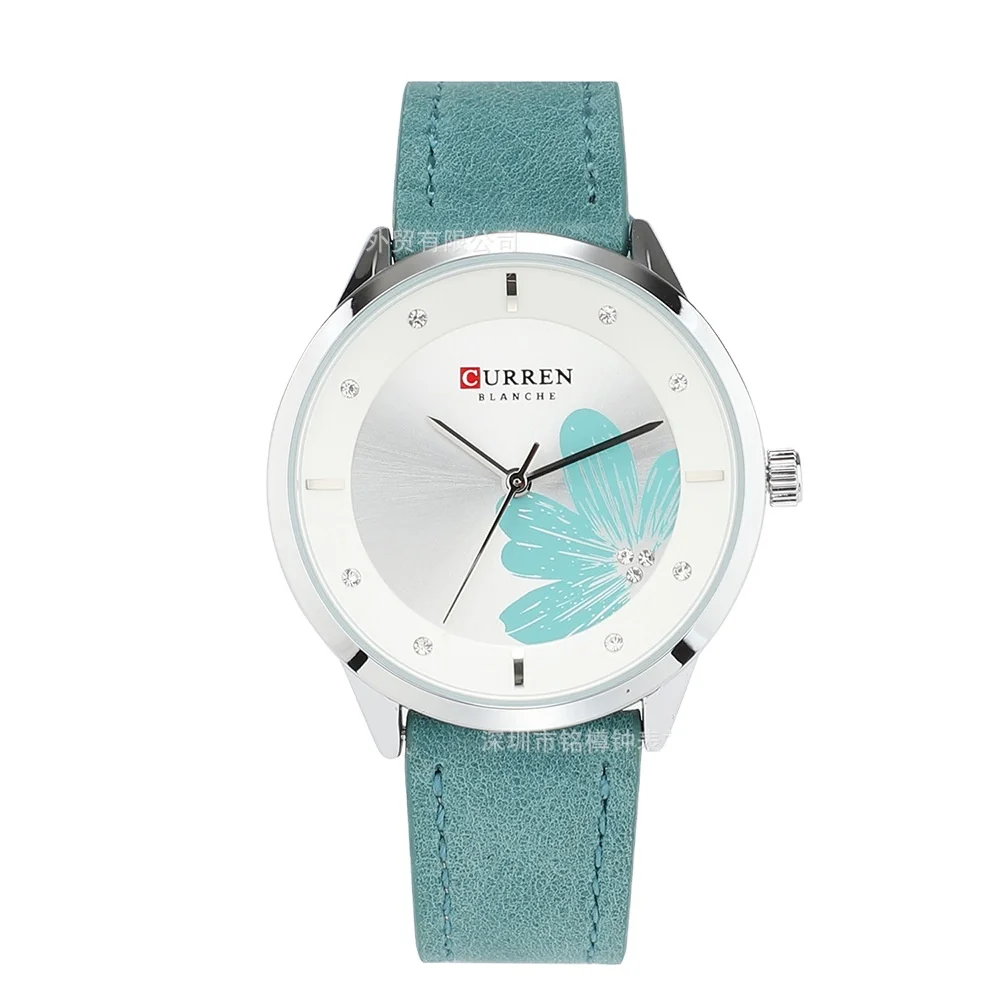 2019 Fashion Flower CURREN 9048 Alloy Case Pu Leather Band CASUAL Women Quartz Watch sr626sw
2019 Fashion Flower CURREN 9048 Alloy Case Pu Leather Band CASUAL Women Quartz Watch sr626sw