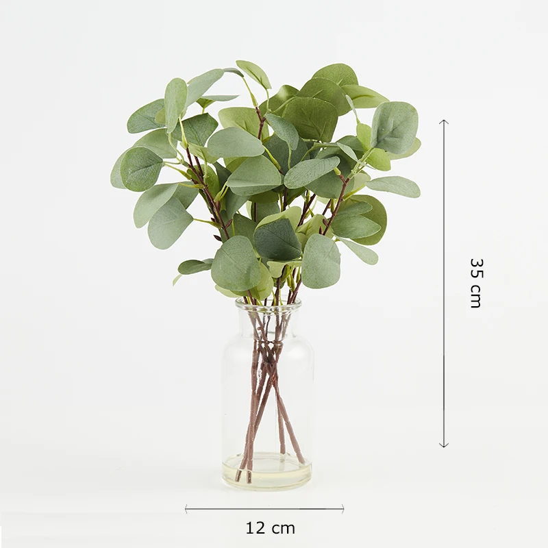 PRIMAISON Artificial Eucalyptus Green Leaves Long Stems Branches Faux plastic plants Decor for Home Wedding Party Whaline
PRIMAISON Artificial Eucalyptus Green Leaves Long Stems Branches Faux plastic plants Decor for Home Wedding Party Whaline