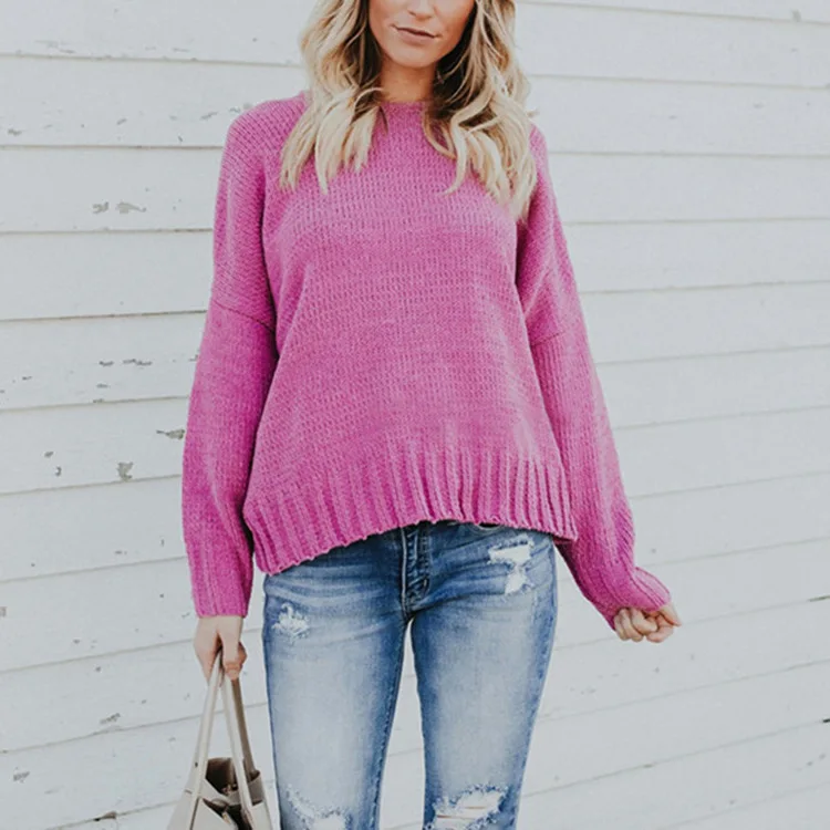 RM118050 Autumn Fashion Solid Color Loose V-Neck Long Sleeve For Women Casual Ladies Sweater
RM118050 Autumn Fashion Solid Color Loose V-Neck Long Sleeve For Women Casual Ladies Sweater