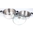 commercial home high quality stainless steel cookware food corn cook pots induction gas stove steamer for cooking