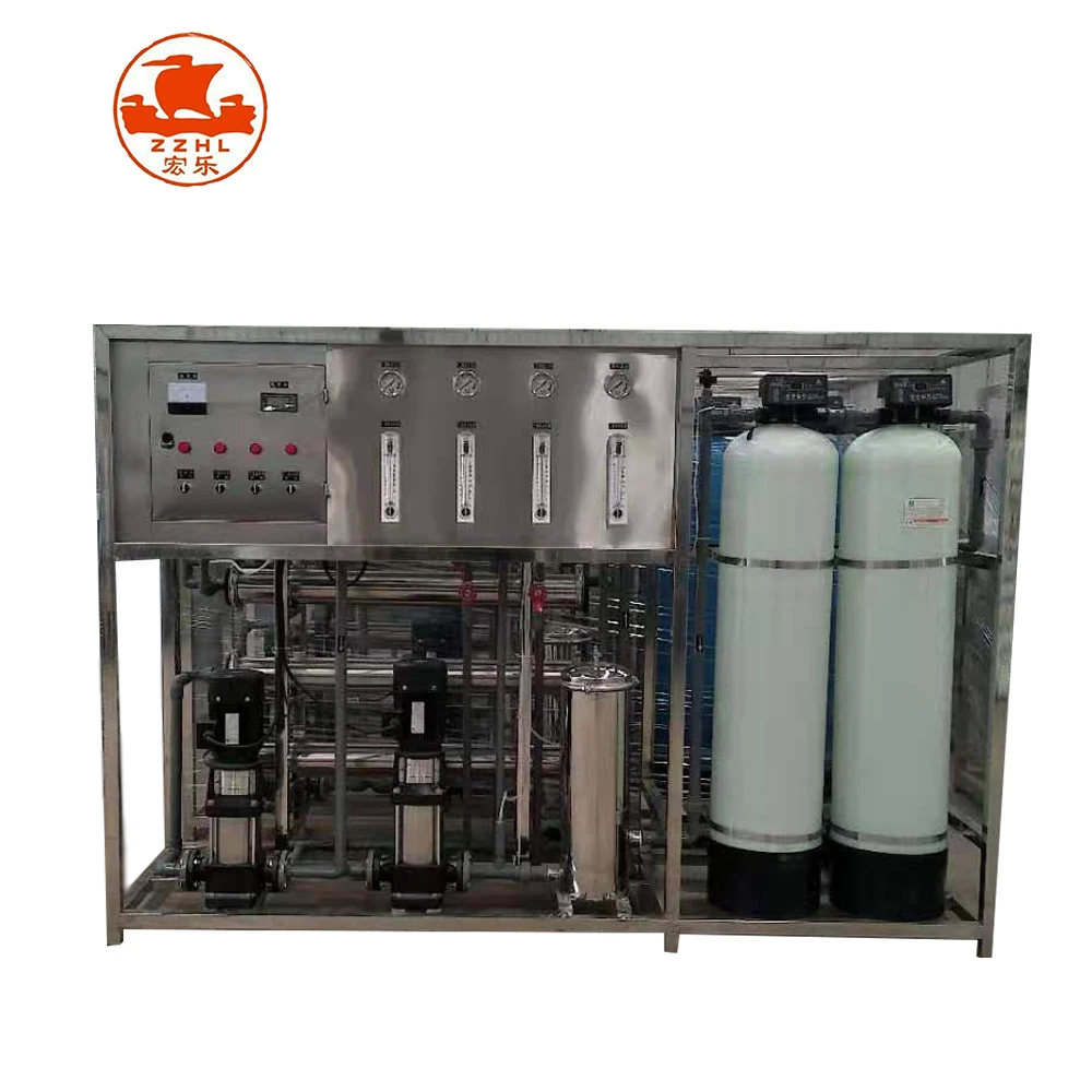 500L Pure Water Purification Treatment Machinery Plants EDI Water Purifier Treatment System Equipment factory
