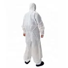 Customized color disposable safety polypropylene coveralls