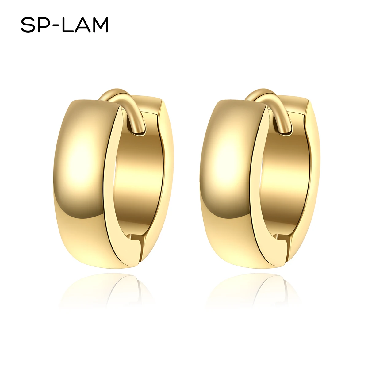 SP-LAM Fashion Stainless Steel Clip on Earrings Earrings Trend 2021Single Round Small Hoop Earing
SP-LAM Fashion Stainless Steel Clip on Earrings Earrings Trend 2021Single Round Small Hoop Earing