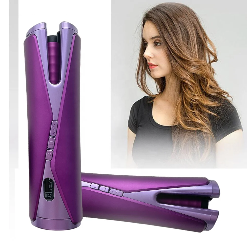 Hair Curling Wands Electric Chapinha Rotating Cordless Wireless Automatic Hair Curler Portable Usb Rechargeable Auto Hair Curler
Hair Curling Wands Electric Chapinha Rotating Cordless Wireless Automatic Hair Curler Portable Usb Rechargeable Auto Hair Curler