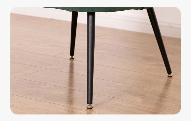 Light  luxury and modern nordic style dining room chair with backrest washable leisure chair comfortable for living room