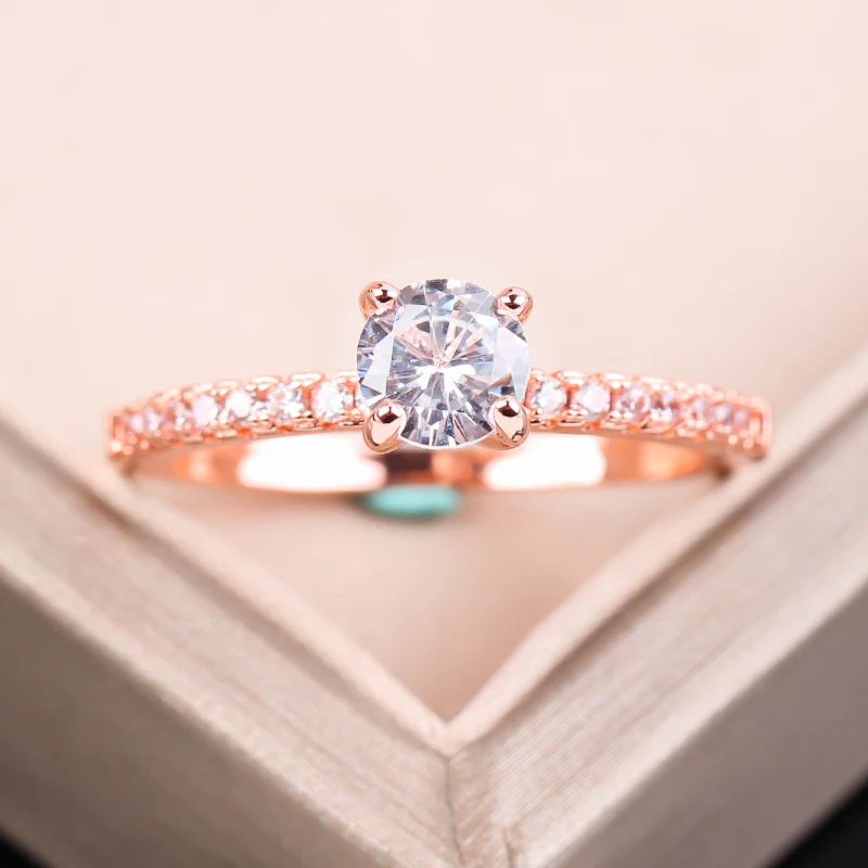 Fantastic Popular Rose Gold Ladies Ring Fancy Women Solitaire Diamond Wedding Rings, Rose gold;silver
Fantastic Popular Rose Gold Ladies Ring Fancy Women Solitaire Diamond Wedding Rings, Rose gold;silver