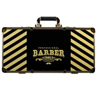 custom aluminum barber scissor case box briefcase aluminum barber tool case