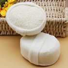 Environmental 100% organic Natural Oval shape Soft Foam Bath Loofah Sponge