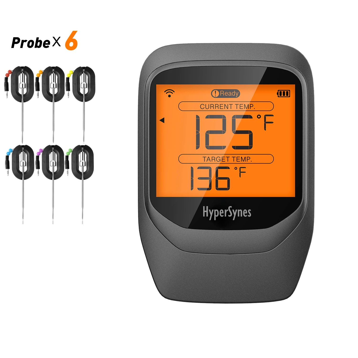 Free Shipping Hypersynes Wireless Long Range Digital Household Thermometer For Food Pro-07, Black customized
Free Shipping Hypersynes Wireless Long Range Digital Household Thermometer For Food Pro-07, Black customized